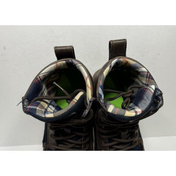 Lems Men's Stylish Brown and Blue Boots - Picture 8 of 8